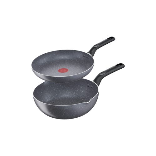 [4200007335] Bộ 2 Chảo chiên, Chảo sâu lồng Tefal Natura 24-26cm
