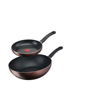 [4200007960] Bộ 2 Chảo chiên, Chảo xào Tefal Day by Day 24-28cm